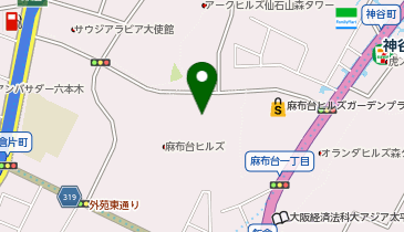 麻布台ヒルズマーケットの地図画像