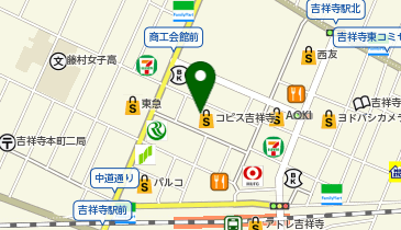 キデイランド吉祥寺店の地図画像