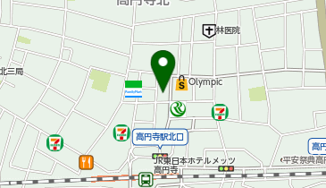 ジーンズメイト高円寺店の地図画像