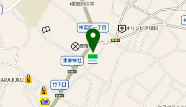 INTERNATIONAL GALLERY BEAMSの地図画像