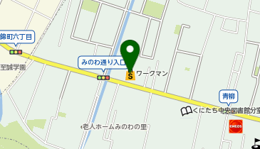 ワークマンプラス国立青柳店の地図画像