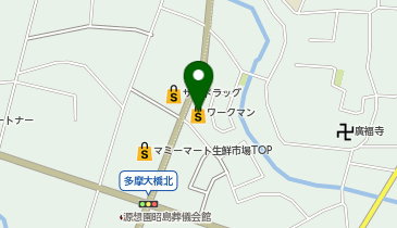 ワークマンプラス昭島福島店の地図画像