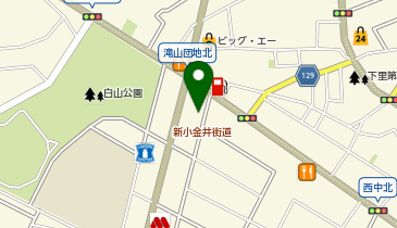 ワークマンプラス東久留米滝山店の地図画像