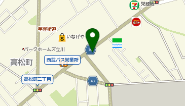 ワークマンプラス立川栄町店の地図画像