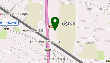 ワークマンプロ足立区役所前店の地図画像