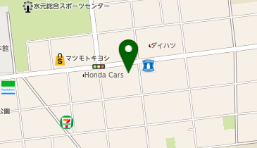 ワークマンプラス葛飾水元店の地図画像