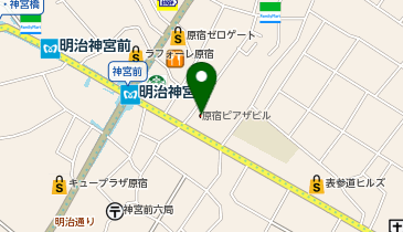 JOURNAL STANDARD表参道ladies店の地図画像
