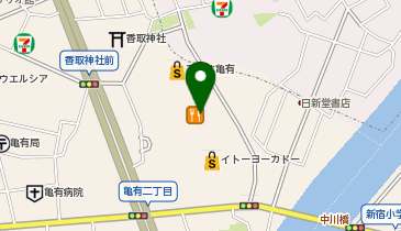 アカチャンホンポアリオ亀有店の地図画像