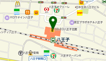 アカチャンホンポセレオ八王子店の地図画像