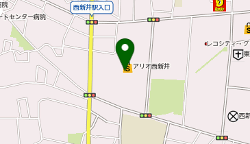アカチャンホンポアリオ西新井店の地図画像