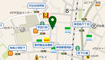 ピルグリムサーフ+サプライ東京の地図画像