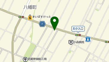 ワークマンプラス武蔵野関前店の地図画像