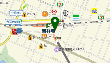 ジーユーキラリナ京王吉祥寺店の地図画像