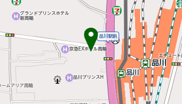 SHIPSウィング高輪WEST店の地図画像