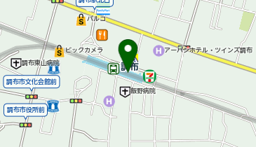 ジーユートリエ京王調布店の地図画像
