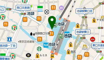 アカチャンホンポ池袋東武店の地図画像