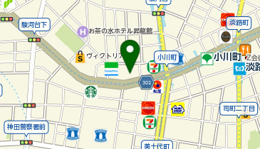 ムラサキスポーツ神田小川町店の地図画像