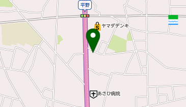 上州屋足立平野店の地図画像