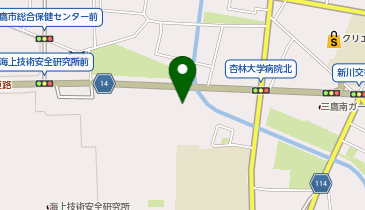 二木ゴルフ三鷹店の地図画像
