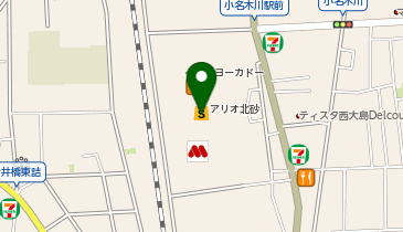 ムラサキスポーツアリオ北砂店の地図画像