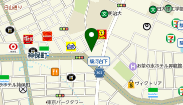 石井スポーツ神田本館の地図画像