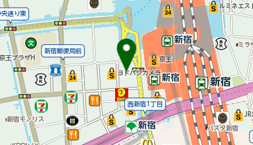 石井スポーツヨドバシ新宿西口店の地図画像