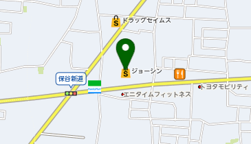 ジョーシン西東京保谷店の地図画像