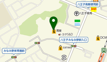 蔦屋書店八王子みなみ野店の地図画像