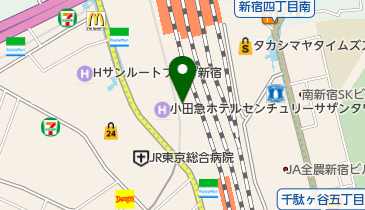 Francfranc新宿サザンテラス店の地図画像