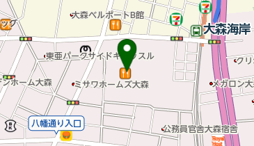 Francfranc大森店の地図画像
