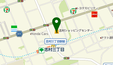 ニトリ志村三丁目駅前店の地図画像