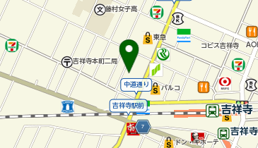アクタス吉祥寺店の地図画像