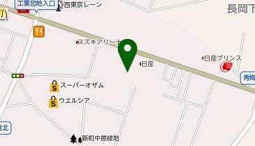 ビッグウッド青梅店の地図画像