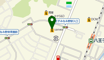 ニトリ八王子みなみ野店の地図画像