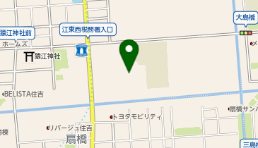 ニトリ江東猿江店の地図画像