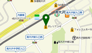 ニトリデコホームイトーヨーカドー南大沢店の地図画像