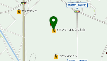 LOWYAイオンモールむさし村山店の地図画像