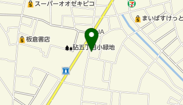 大蔵書店の地図画像