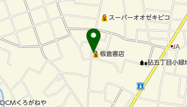 板倉書店の地図画像