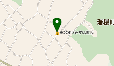 BOOK’Sみずほ書店の地図画像