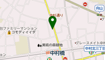中村橋書店の地図画像