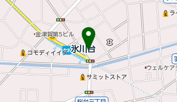 ブックス氷川台の地図画像