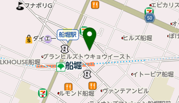 (株)カルチェ・イケダくまざわ書店船堀店の地図画像