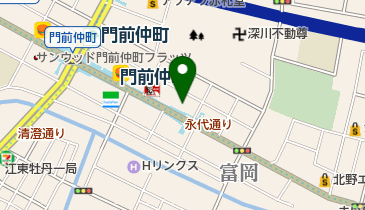 (株)本間書店の地図画像