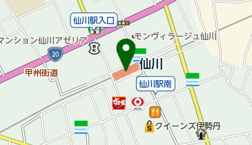 啓文堂書店仙川店の地図画像