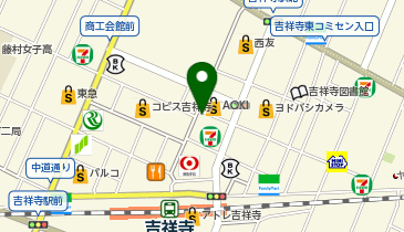 ブックス・ルーエの地図画像