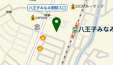 くまざわ書店八王子みなみ野店の地図画像