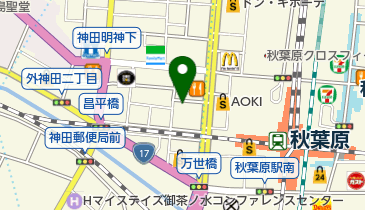 メロンブックス秋葉原店の地図画像