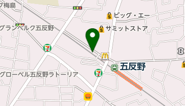 住吉書房五反野店の地図画像