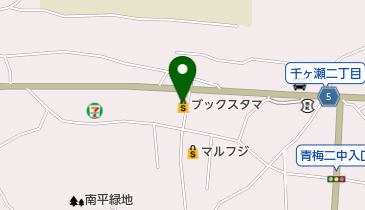 (株)ブックスタマ千ヶ瀬店の地図画像